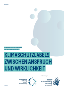 Whitepaper Klimaschutzlabels zwischen Anspruch und Wirklichkeit